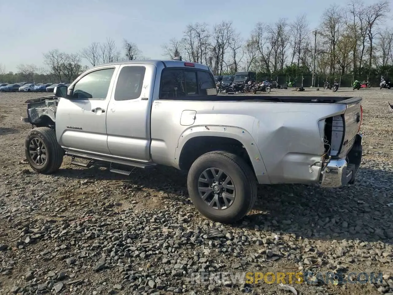 2 Photograph of a damaged car 3TYSX5EN7NT013357 TOYOTA TACOMA 2022
