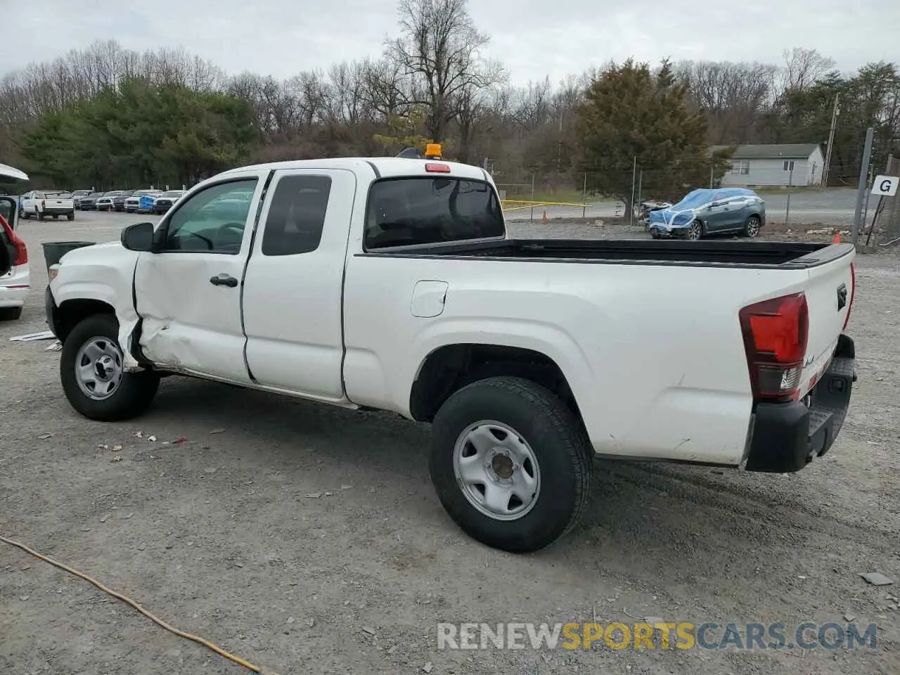 2 Photograph of a damaged car 3TYSX5ENXNT010890 TOYOTA TACOMA 2022