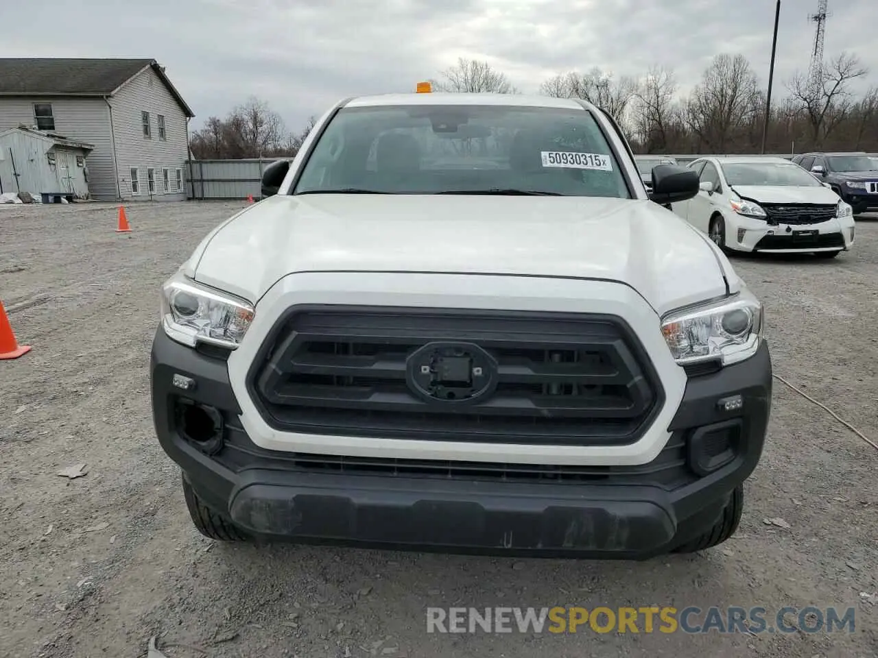 5 Photograph of a damaged car 3TYSX5ENXNT010890 TOYOTA TACOMA 2022