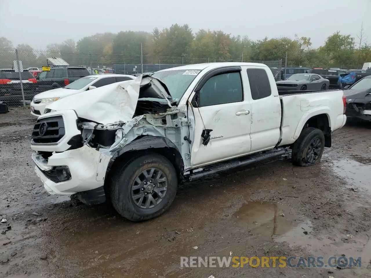 1 Photograph of a damaged car 3TYSZ5AN0NT090197 TOYOTA TACOMA 2022
