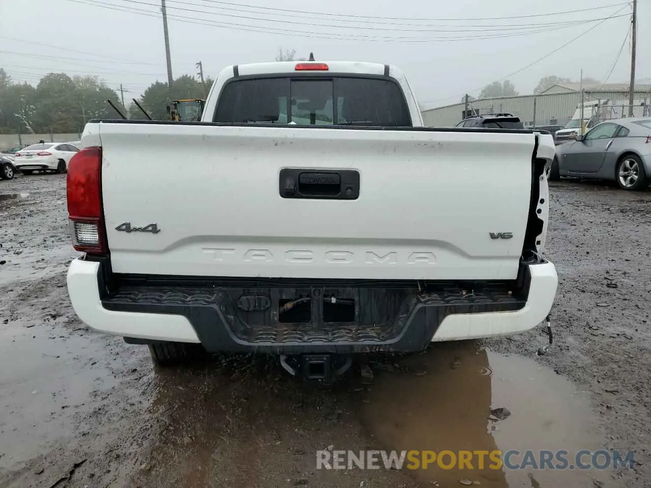 6 Photograph of a damaged car 3TYSZ5AN0NT090197 TOYOTA TACOMA 2022