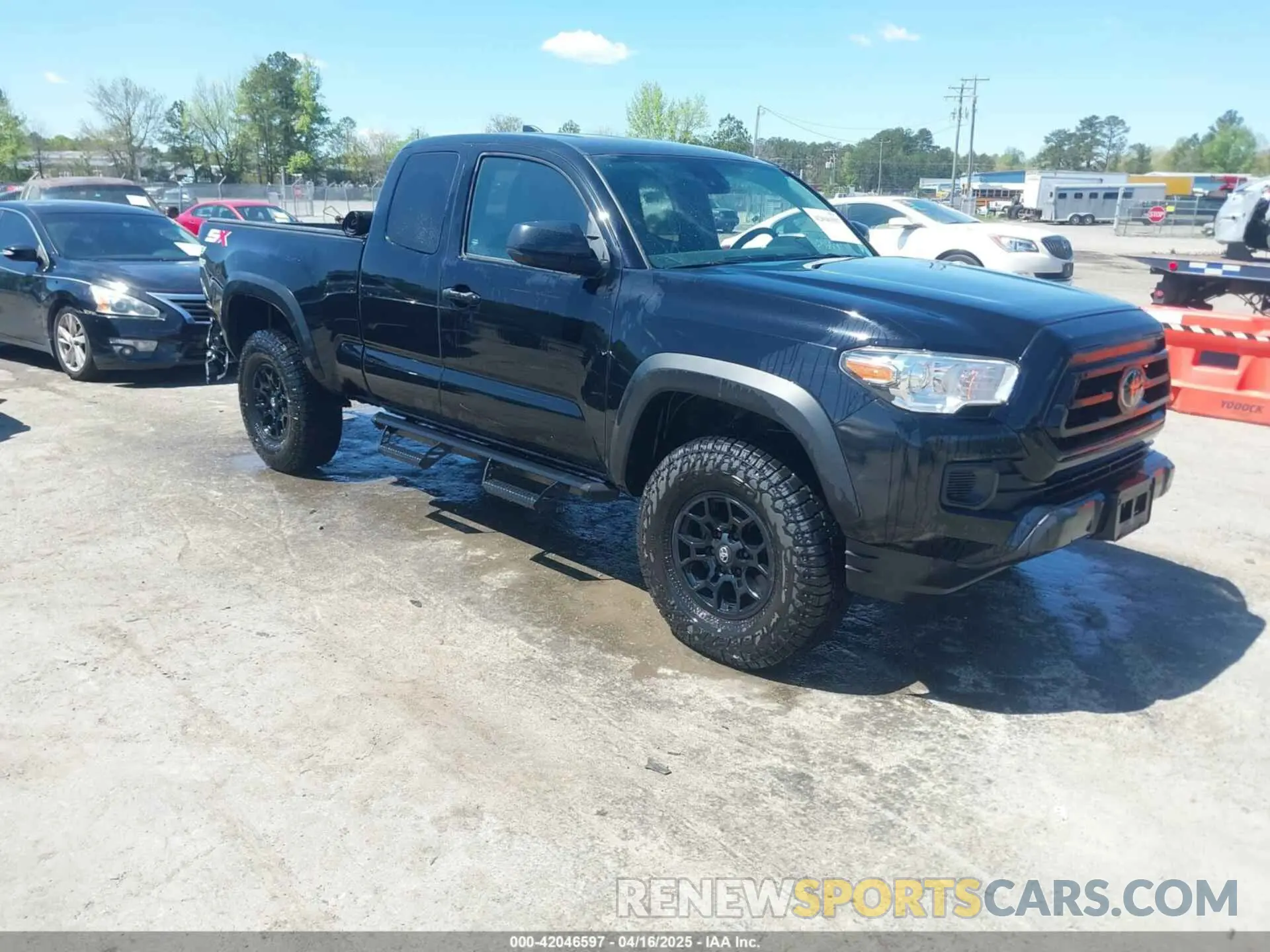 1 Photograph of a damaged car 3TYSZ5AN1NT076731 TOYOTA TACOMA 2022