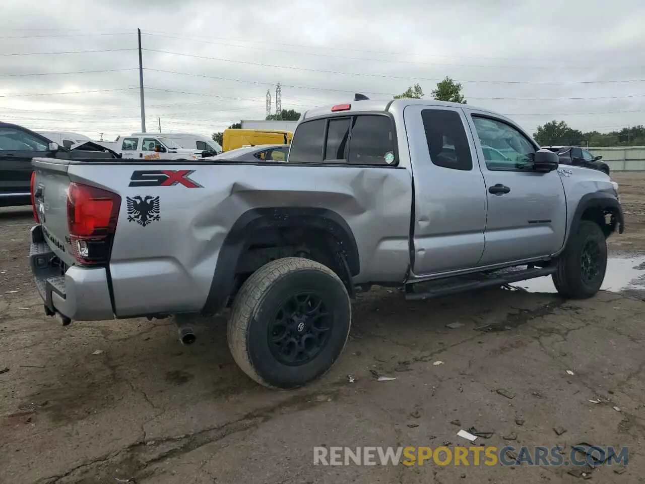 3 Photograph of a damaged car 3TYSZ5AN1NT078513 TOYOTA TACOMA 2022