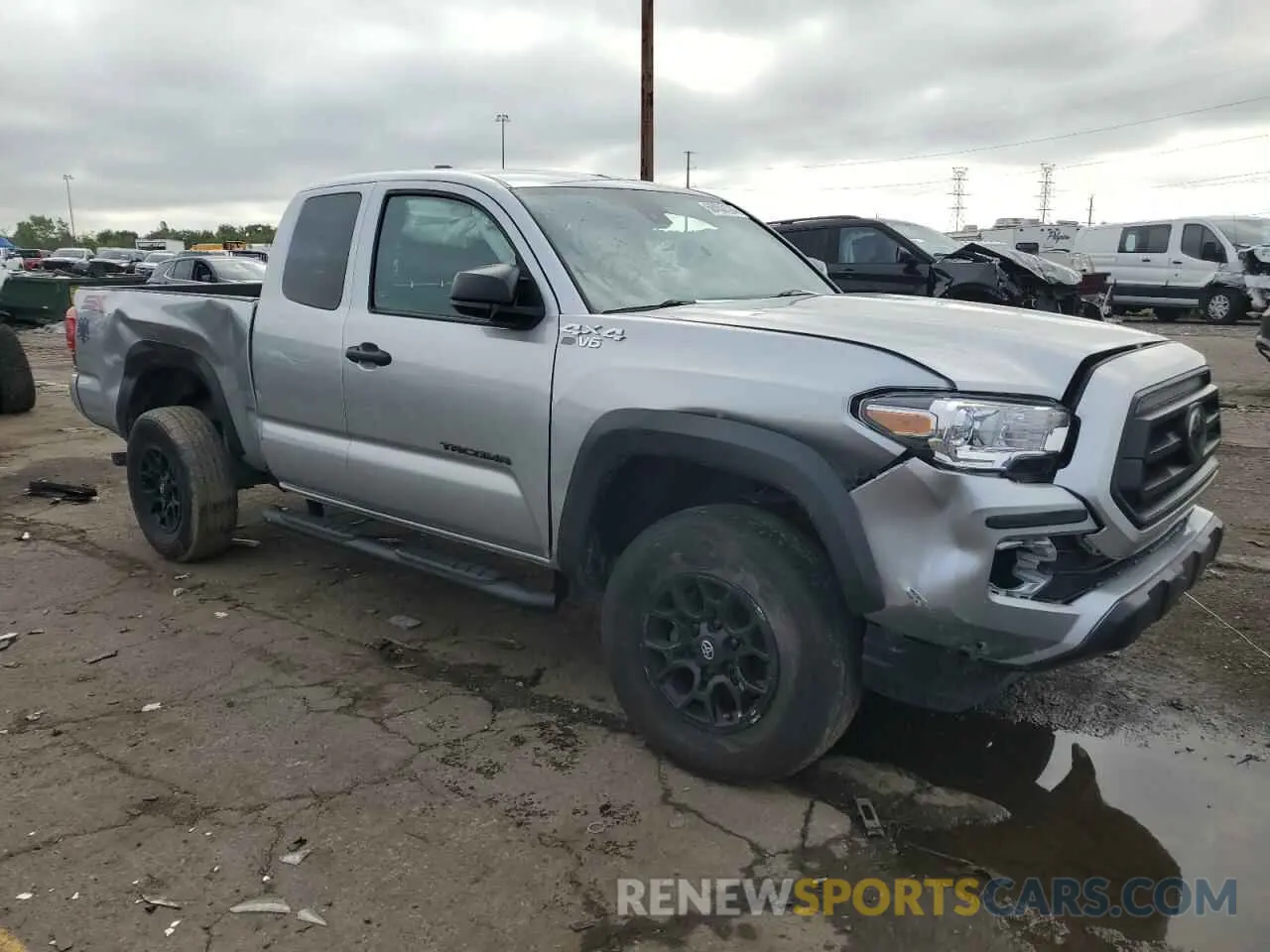 4 Photograph of a damaged car 3TYSZ5AN1NT078513 TOYOTA TACOMA 2022