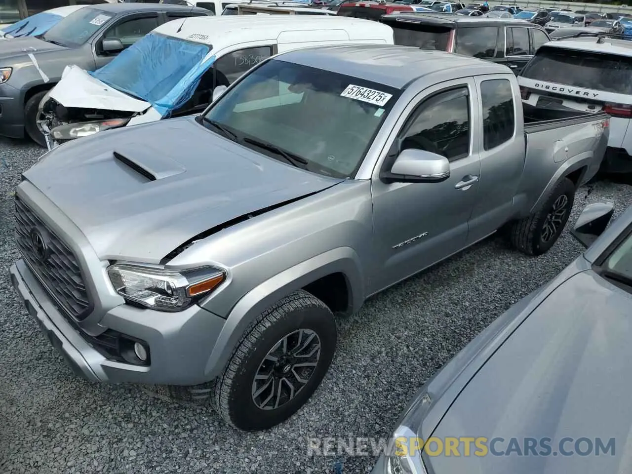 1 Photograph of a damaged car 3TYSZ5AN1NT097921 TOYOTA TACOMA 2022