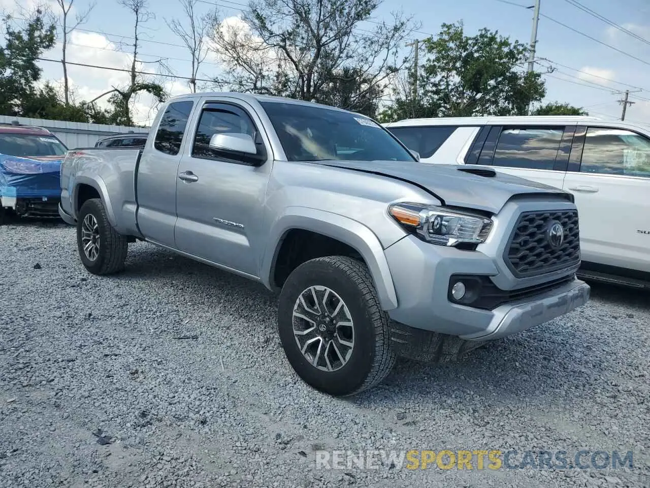 4 Photograph of a damaged car 3TYSZ5AN1NT097921 TOYOTA TACOMA 2022