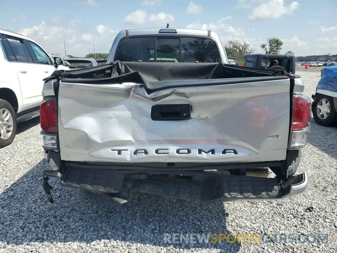 6 Photograph of a damaged car 3TYSZ5AN1NT097921 TOYOTA TACOMA 2022