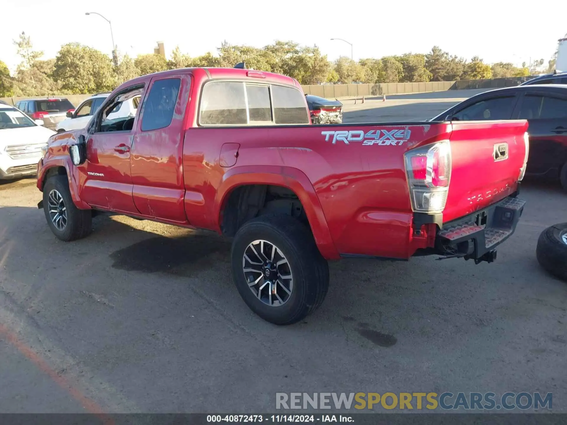3 Photograph of a damaged car 3TYSZ5AN2NT074373 TOYOTA TACOMA 2022