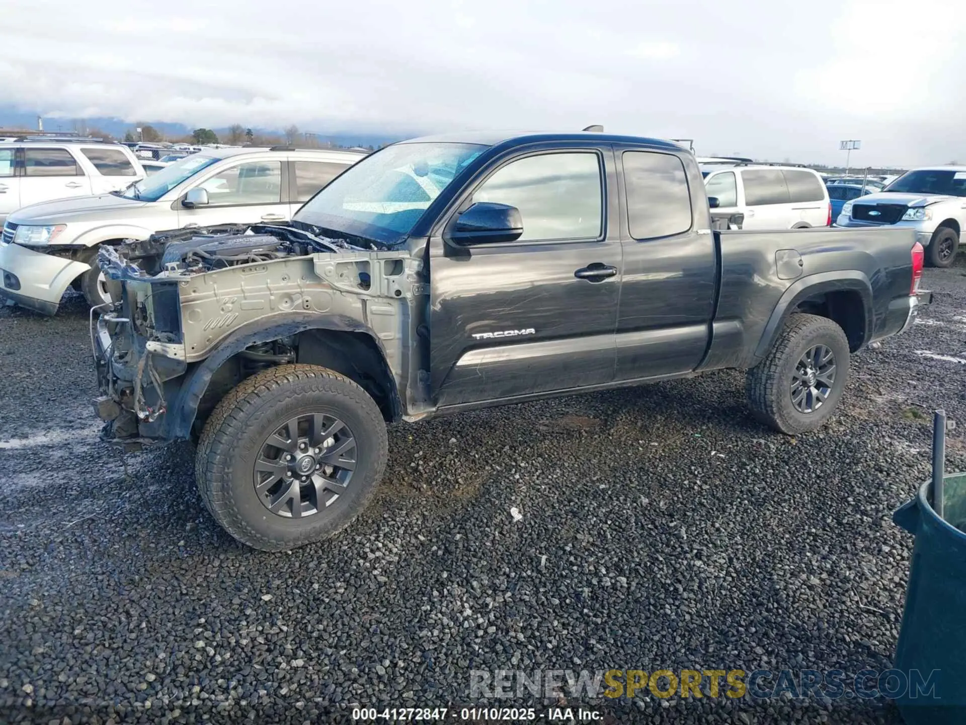 2 Photograph of a damaged car 3TYSZ5AN3NT076472 TOYOTA TACOMA 2022