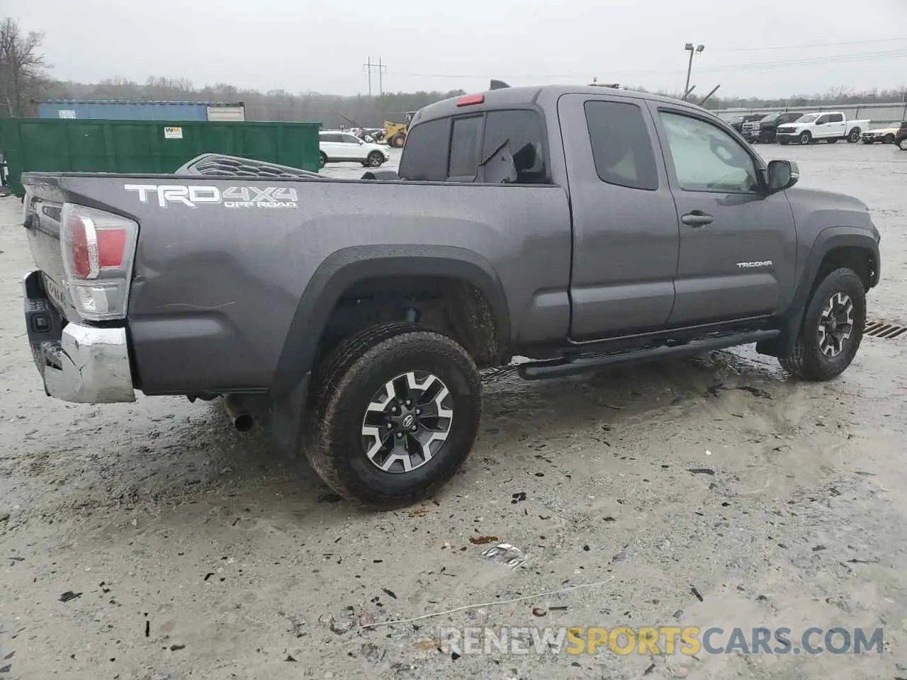 3 Photograph of a damaged car 3TYSZ5AN4NT083026 TOYOTA TACOMA 2022