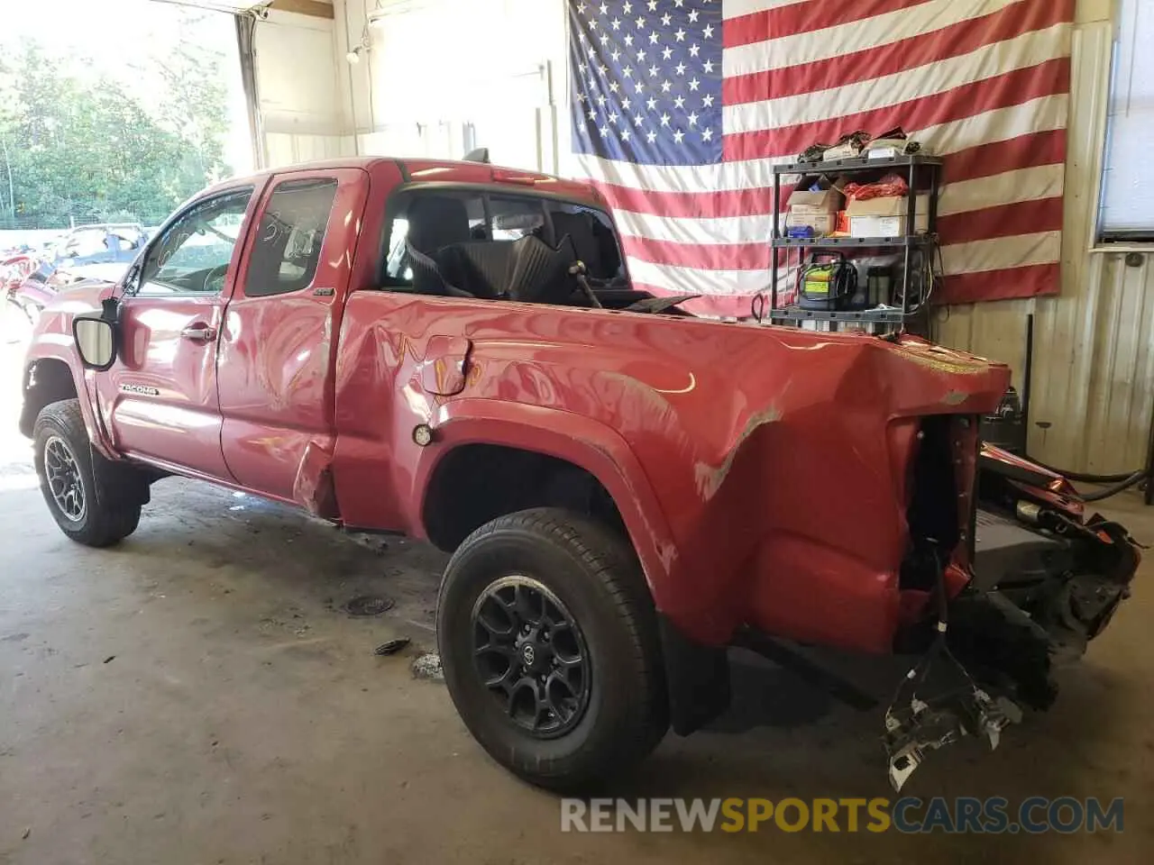 3 Photograph of a damaged car 3TYSZ5AN5NT082032 TOYOTA TACOMA 2022