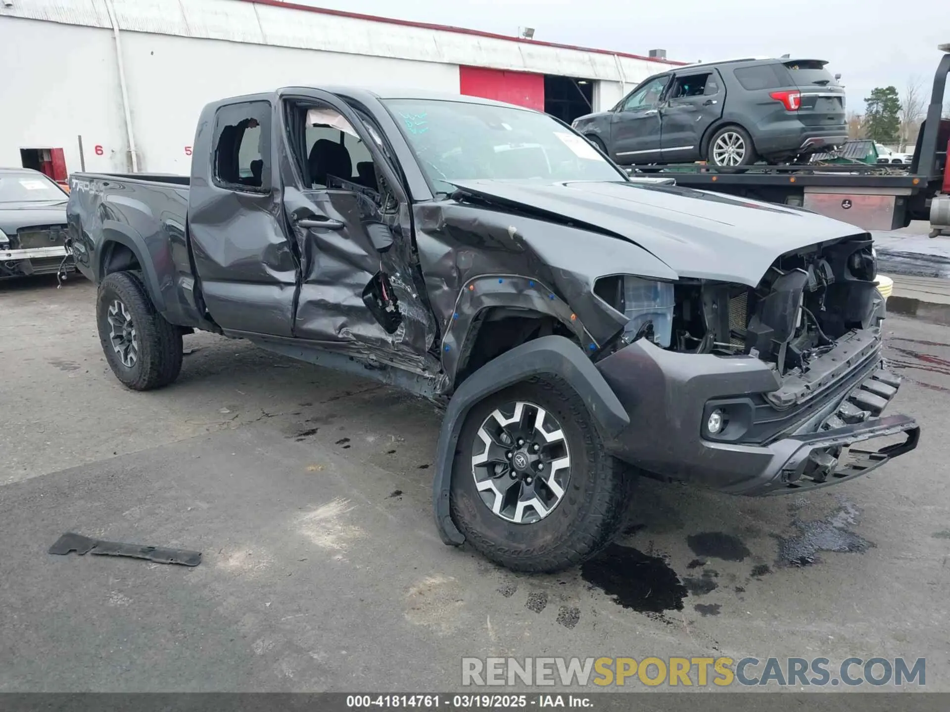 1 Photograph of a damaged car 3TYSZ5AN7NT073087 TOYOTA TACOMA 2022