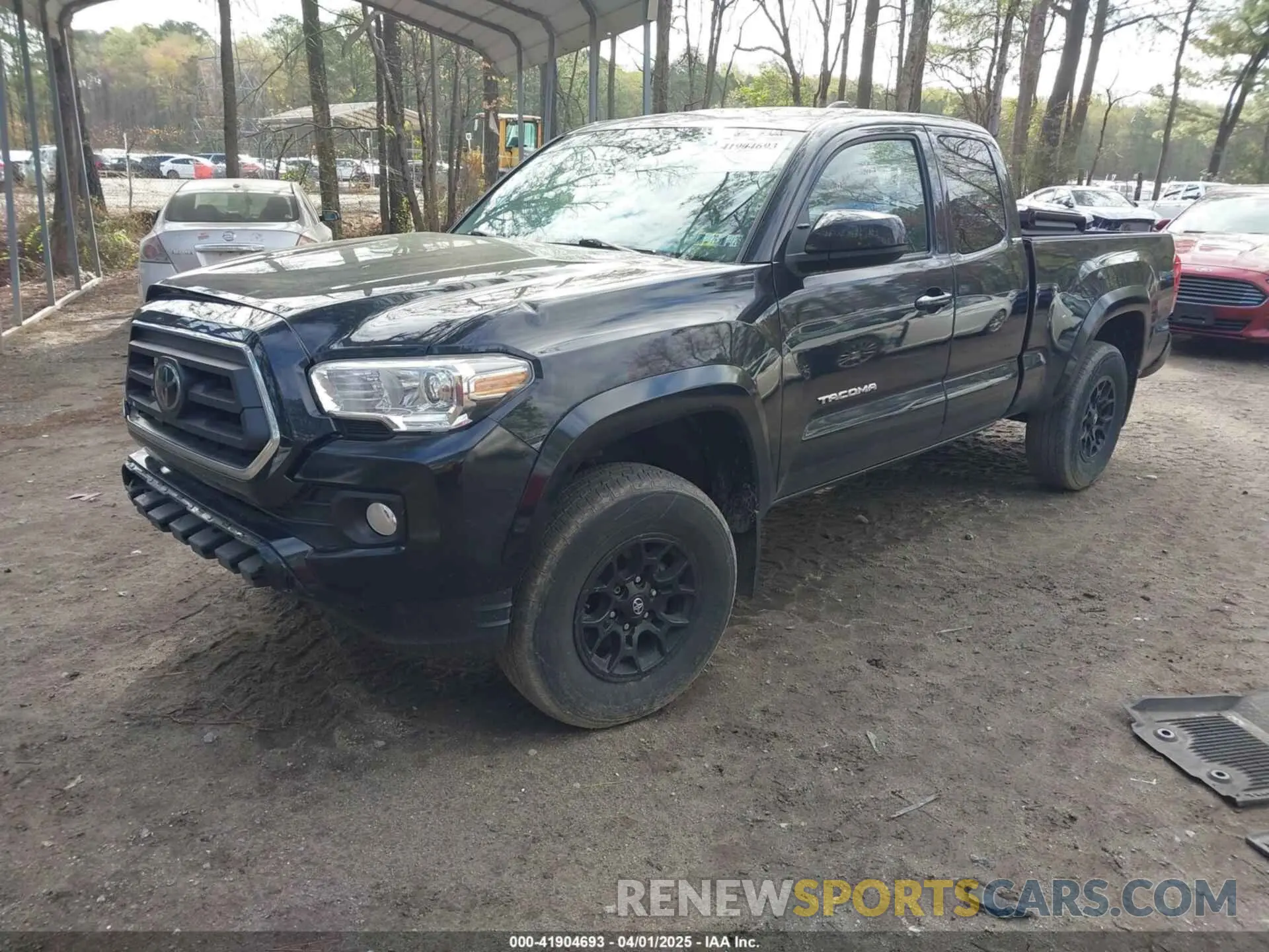 2 Photograph of a damaged car 3TYSZ5AN8NT093249 TOYOTA TACOMA 2022