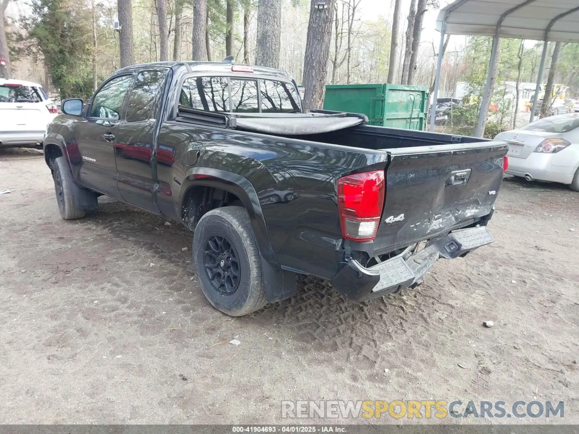 3 Photograph of a damaged car 3TYSZ5AN8NT093249 TOYOTA TACOMA 2022
