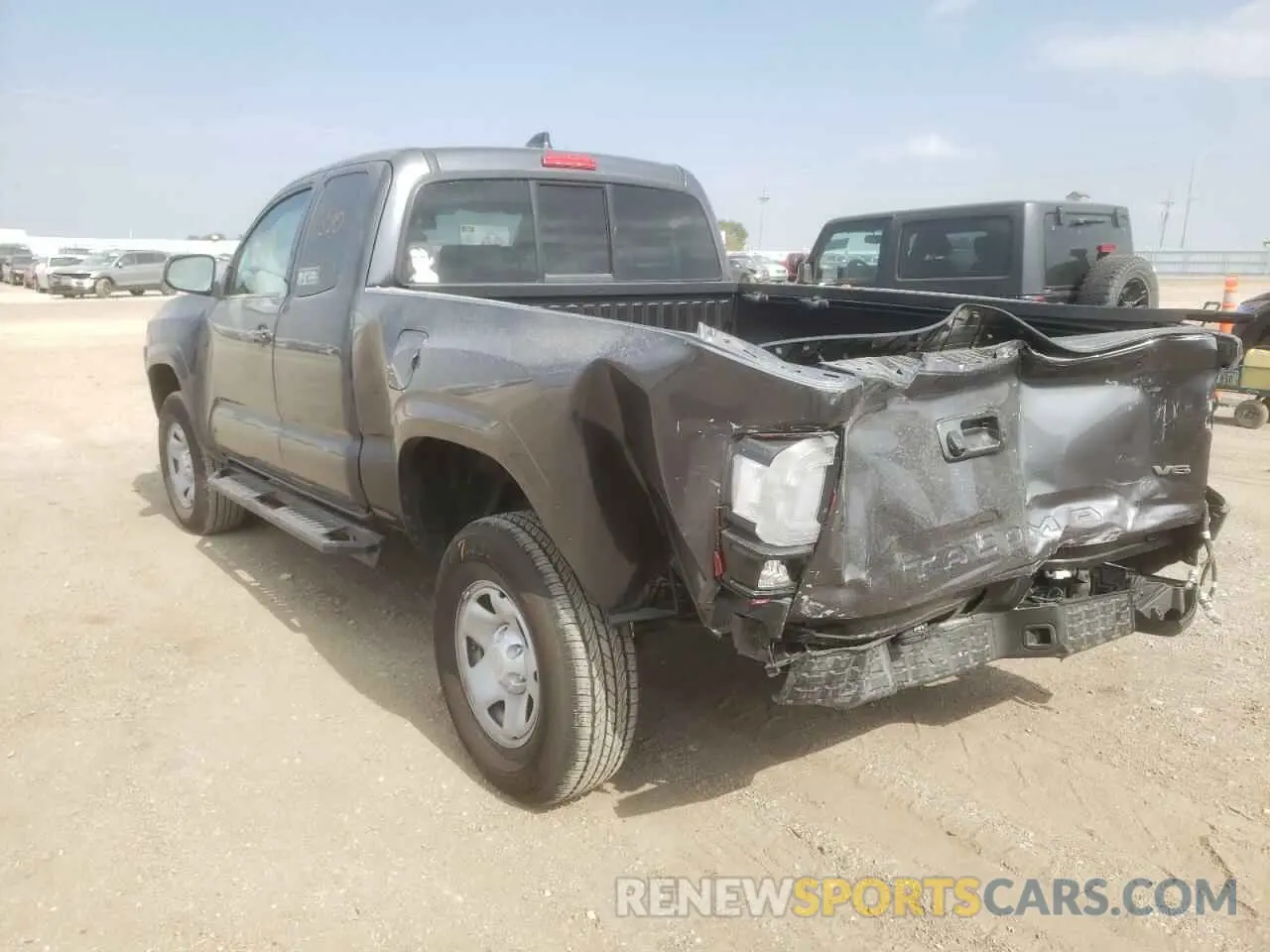 3 Photograph of a damaged car 3TYSZ5AN9NT085323 TOYOTA TACOMA 2022