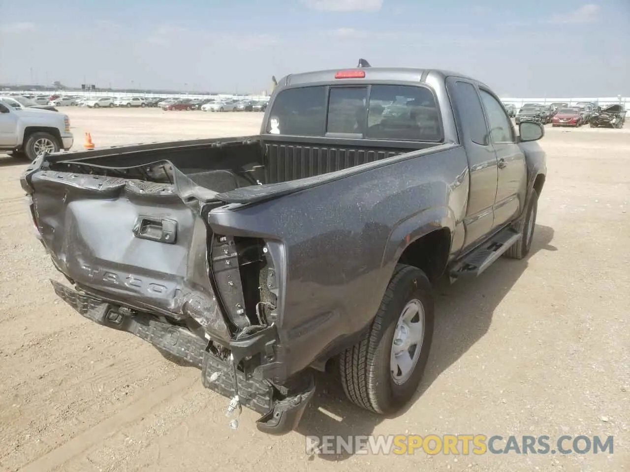 4 Photograph of a damaged car 3TYSZ5AN9NT085323 TOYOTA TACOMA 2022