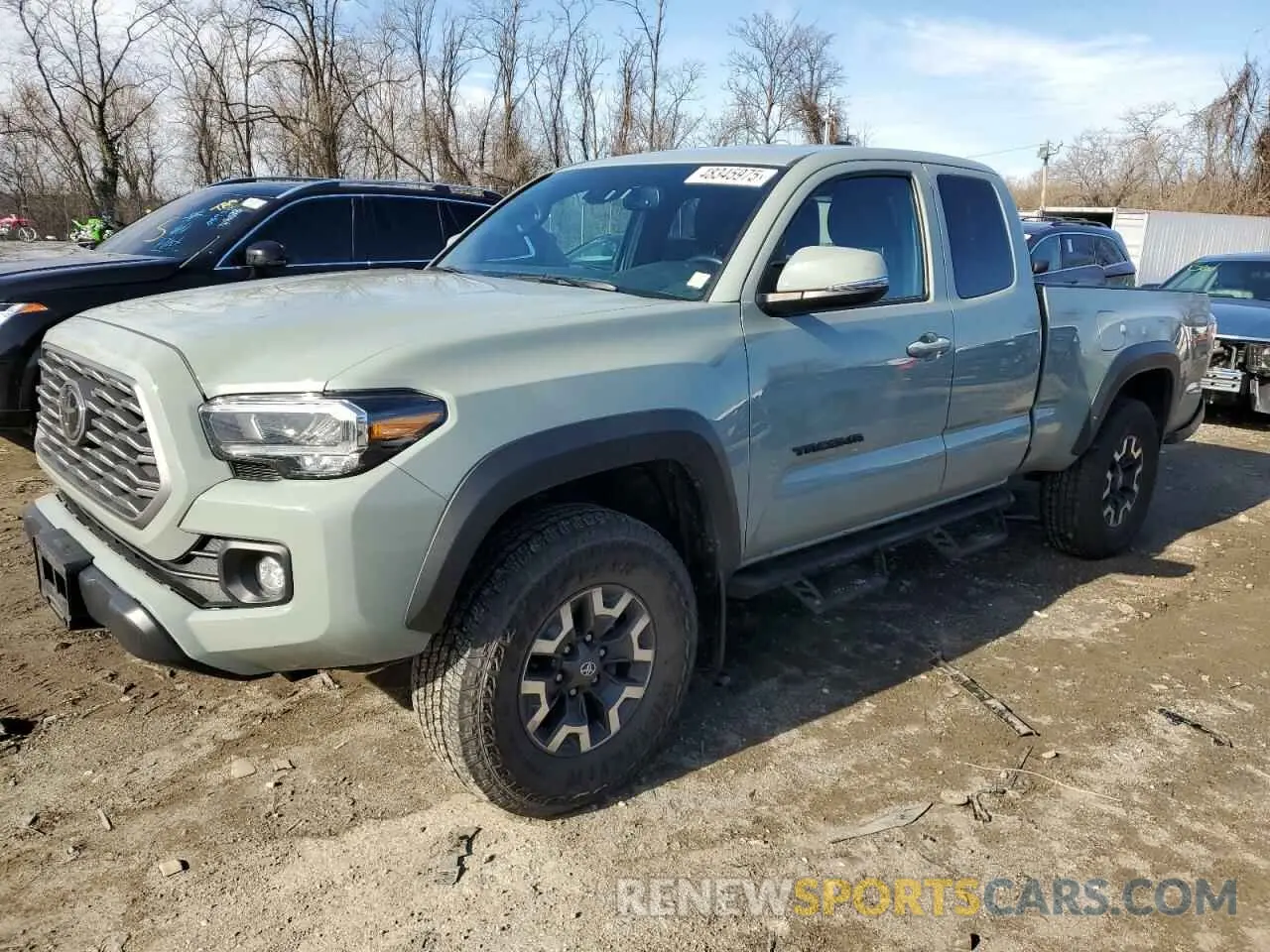 1 Photograph of a damaged car 3TYSZ5AN9NT094474 TOYOTA TACOMA 2022