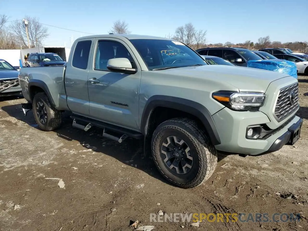 4 Photograph of a damaged car 3TYSZ5AN9NT094474 TOYOTA TACOMA 2022