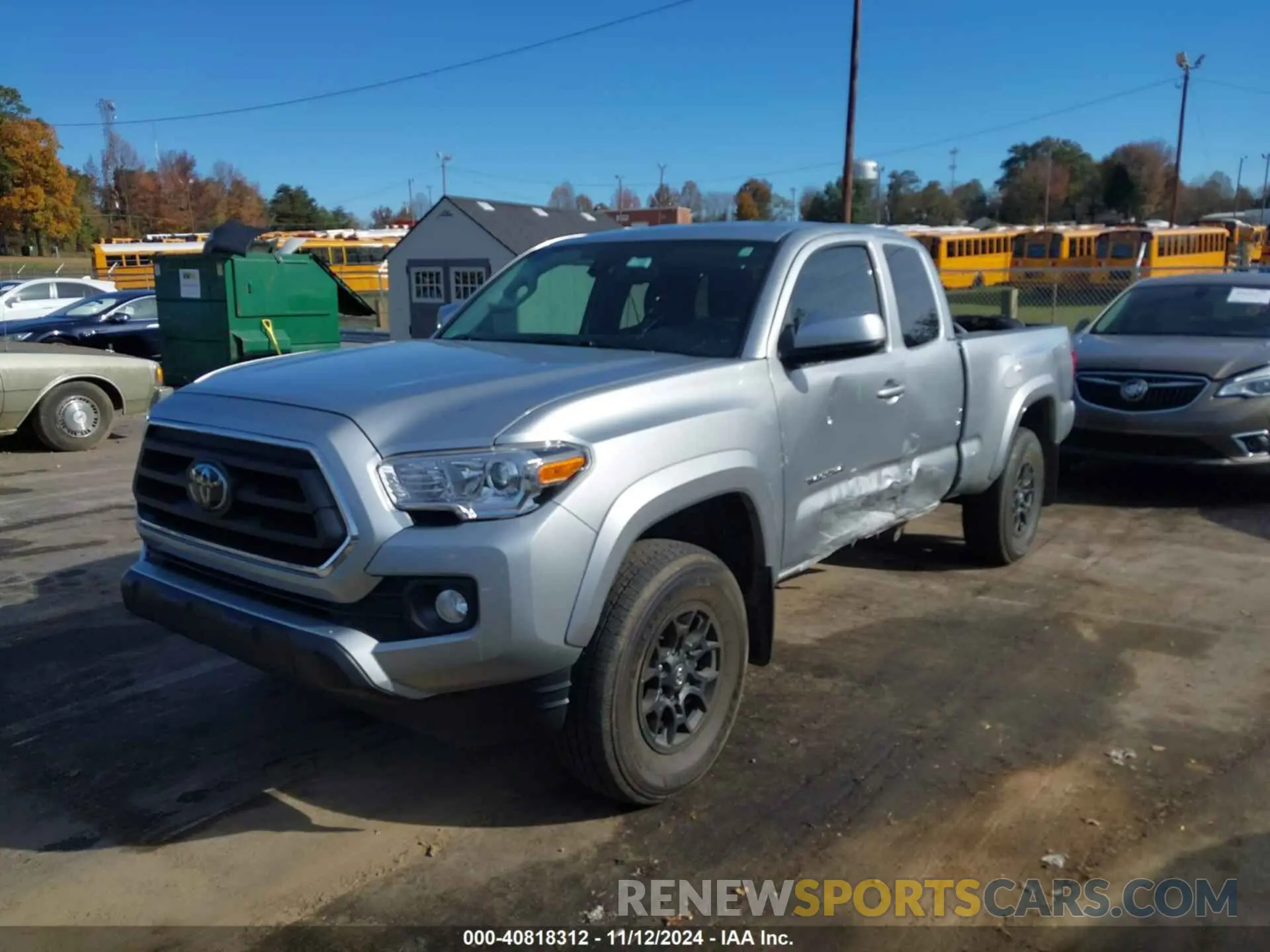 2 Photograph of a damaged car 3TYSZ5ANXNT089302 TOYOTA TACOMA 2022