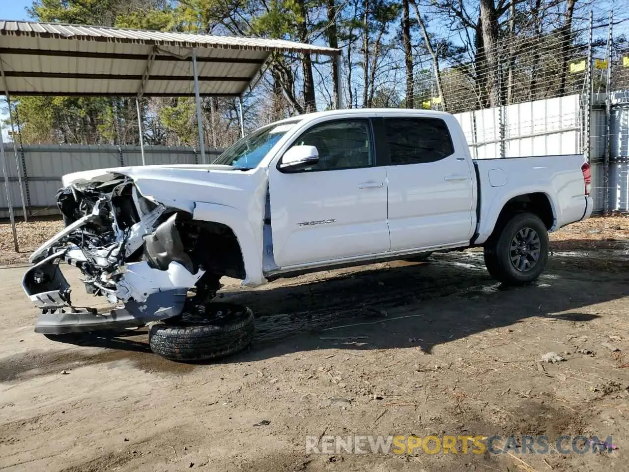 1 Photograph of a damaged car 3TMAZ5CN0PM214430 TOYOTA TACOMA 2023