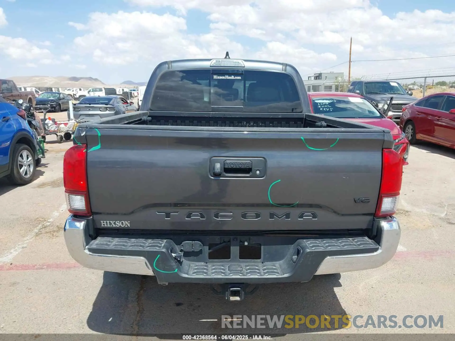 16 Photograph of a damaged car 3TMAZ5CN1PM197251 TOYOTA TACOMA 2023