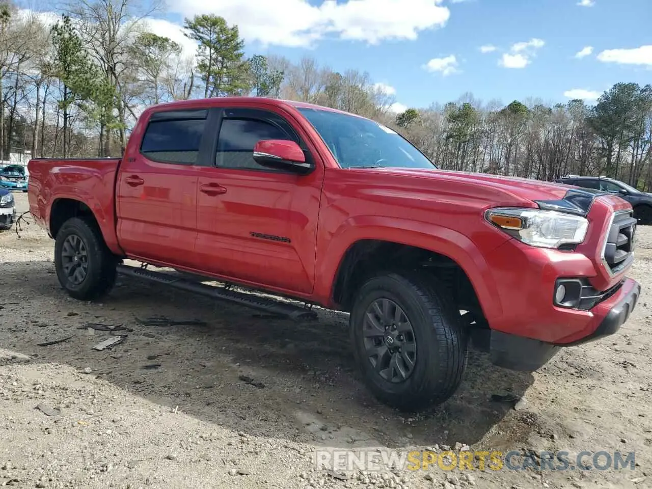 4 Photograph of a damaged car 3TMAZ5CN1PM206837 TOYOTA TACOMA 2023