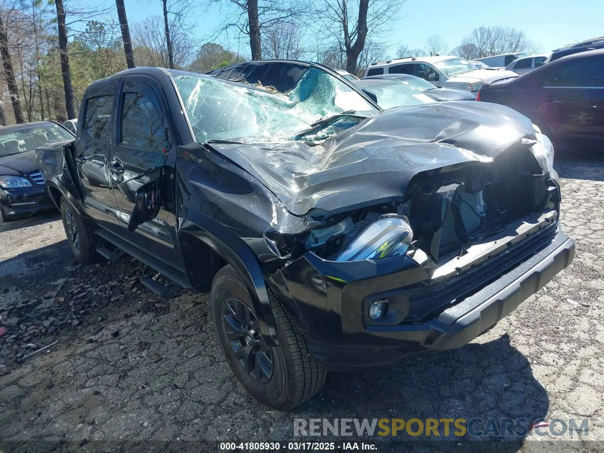 1 Photograph of a damaged car 3TMAZ5CN1PM214887 TOYOTA TACOMA 2023