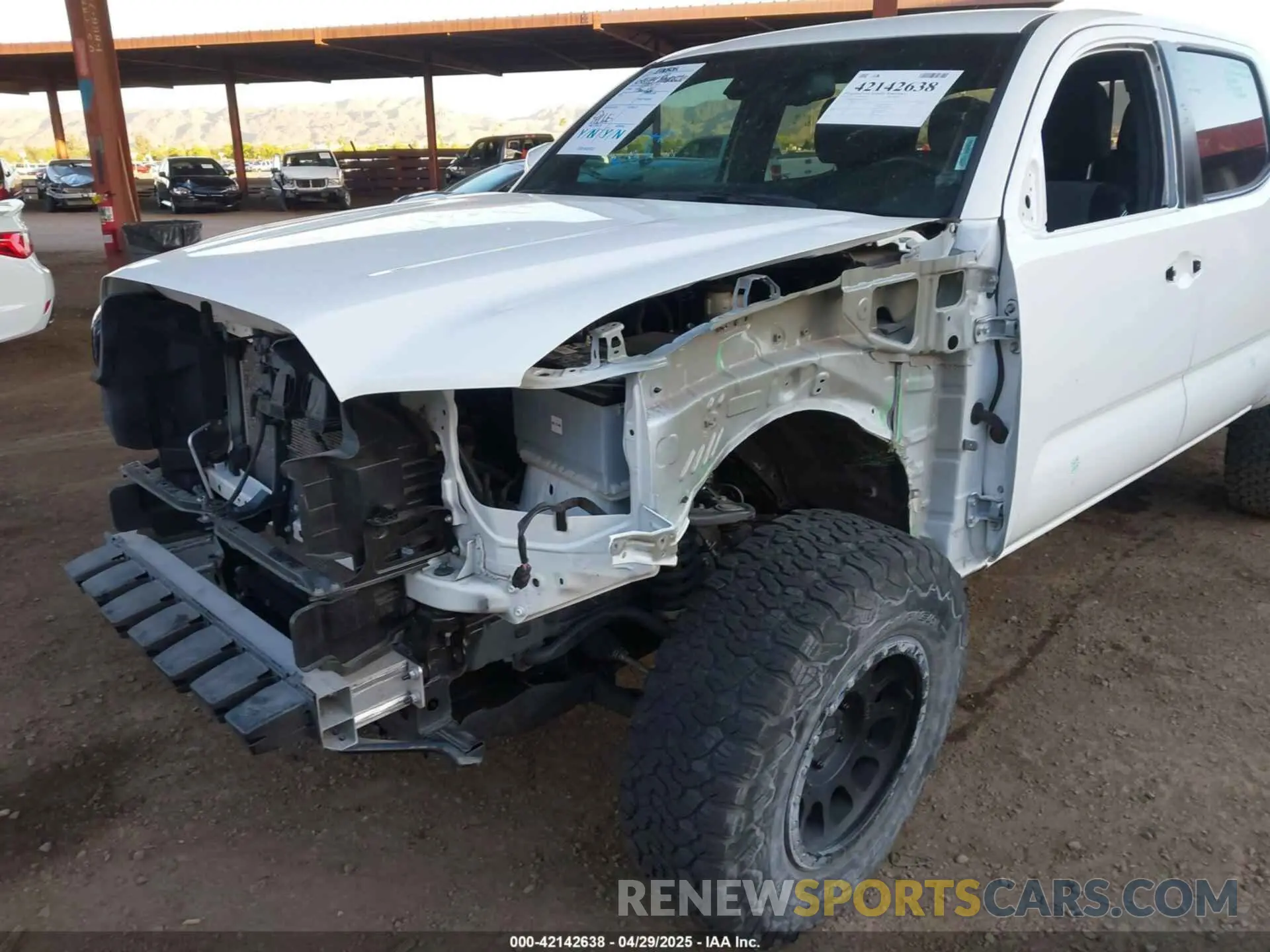 6 Photograph of a damaged car 3TMAZ5CN2PM201937 TOYOTA TACOMA 2023