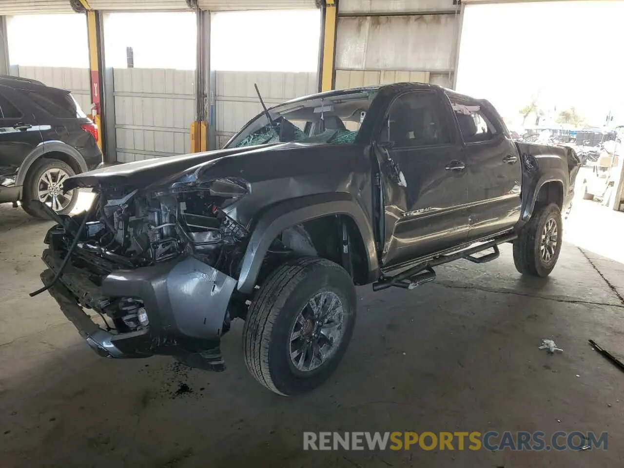 1 Photograph of a damaged car 3TMAZ5CN2PM202845 TOYOTA TACOMA 2023