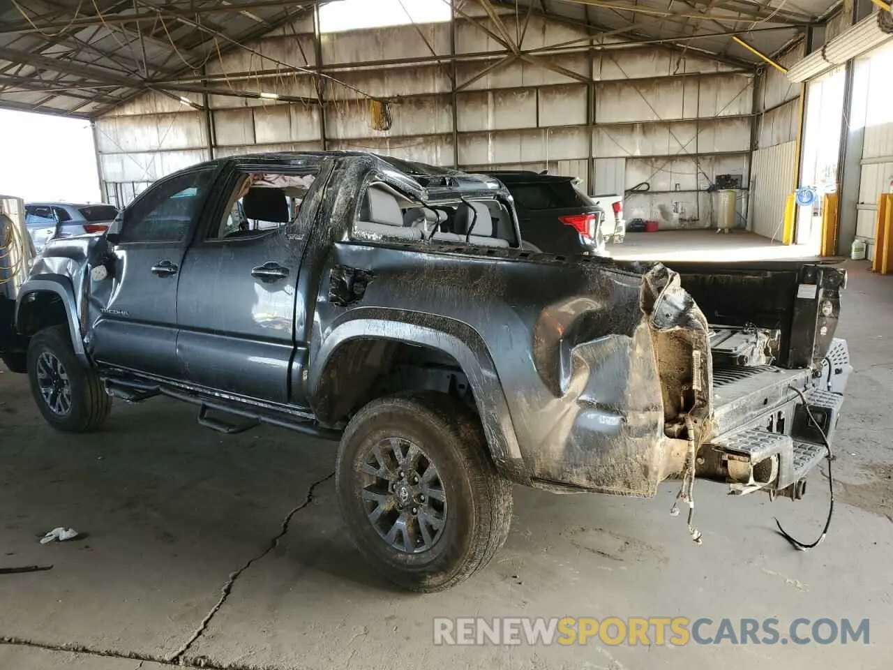 2 Photograph of a damaged car 3TMAZ5CN2PM202845 TOYOTA TACOMA 2023