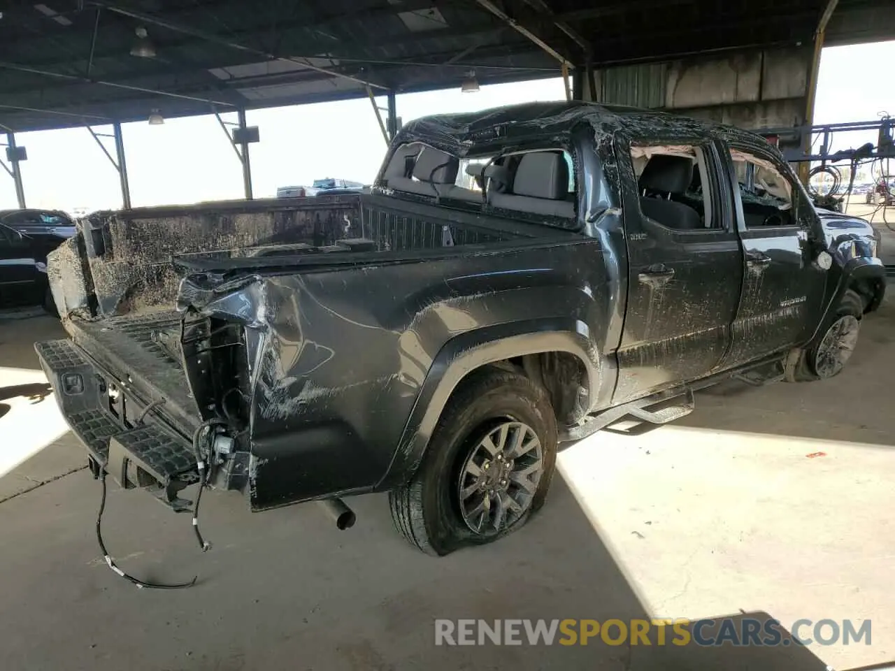 3 Photograph of a damaged car 3TMAZ5CN2PM202845 TOYOTA TACOMA 2023