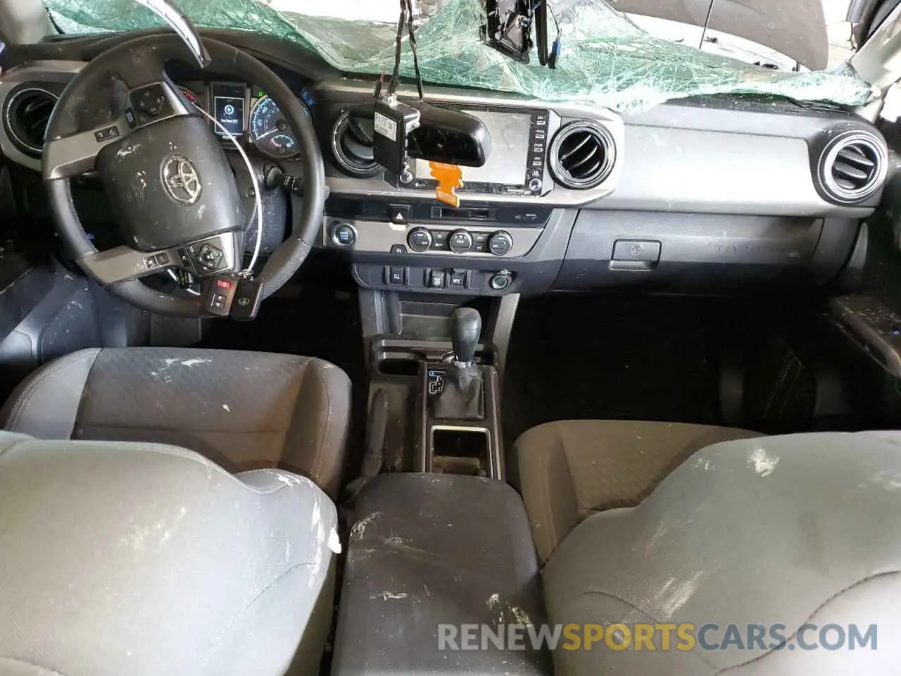 8 Photograph of a damaged car 3TMAZ5CN2PM202845 TOYOTA TACOMA 2023