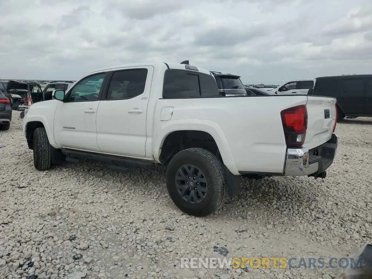 2 Photograph of a damaged car 3TMAZ5CN2PM209813 TOYOTA TACOMA 2023