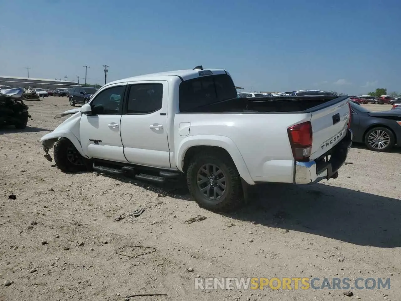 2 Photograph of a damaged car 3TMAZ5CN2PM215711 TOYOTA TACOMA 2023