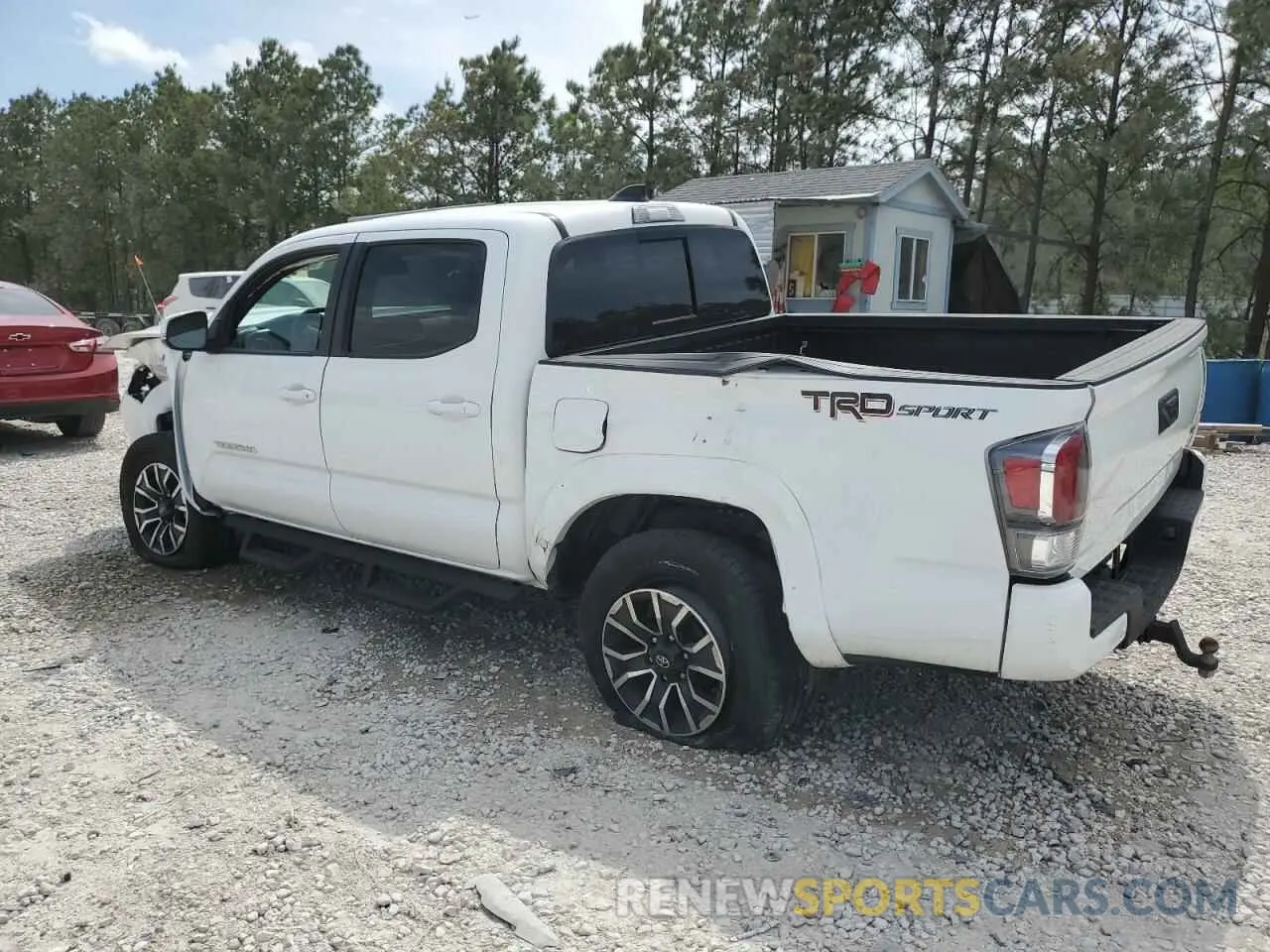 2 Photograph of a damaged car 3TMAZ5CN2PM217085 TOYOTA TACOMA 2023
