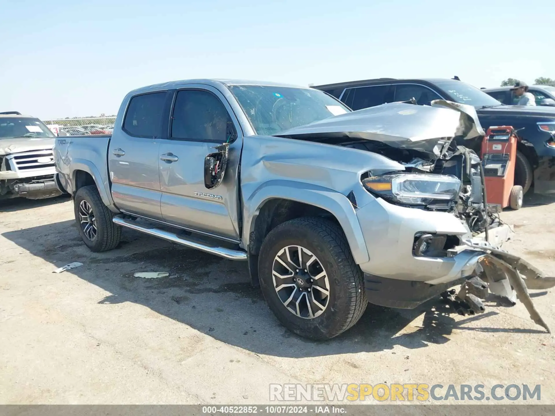 1 Photograph of a damaged car 3TMAZ5CN2PM218835 TOYOTA TACOMA 2023