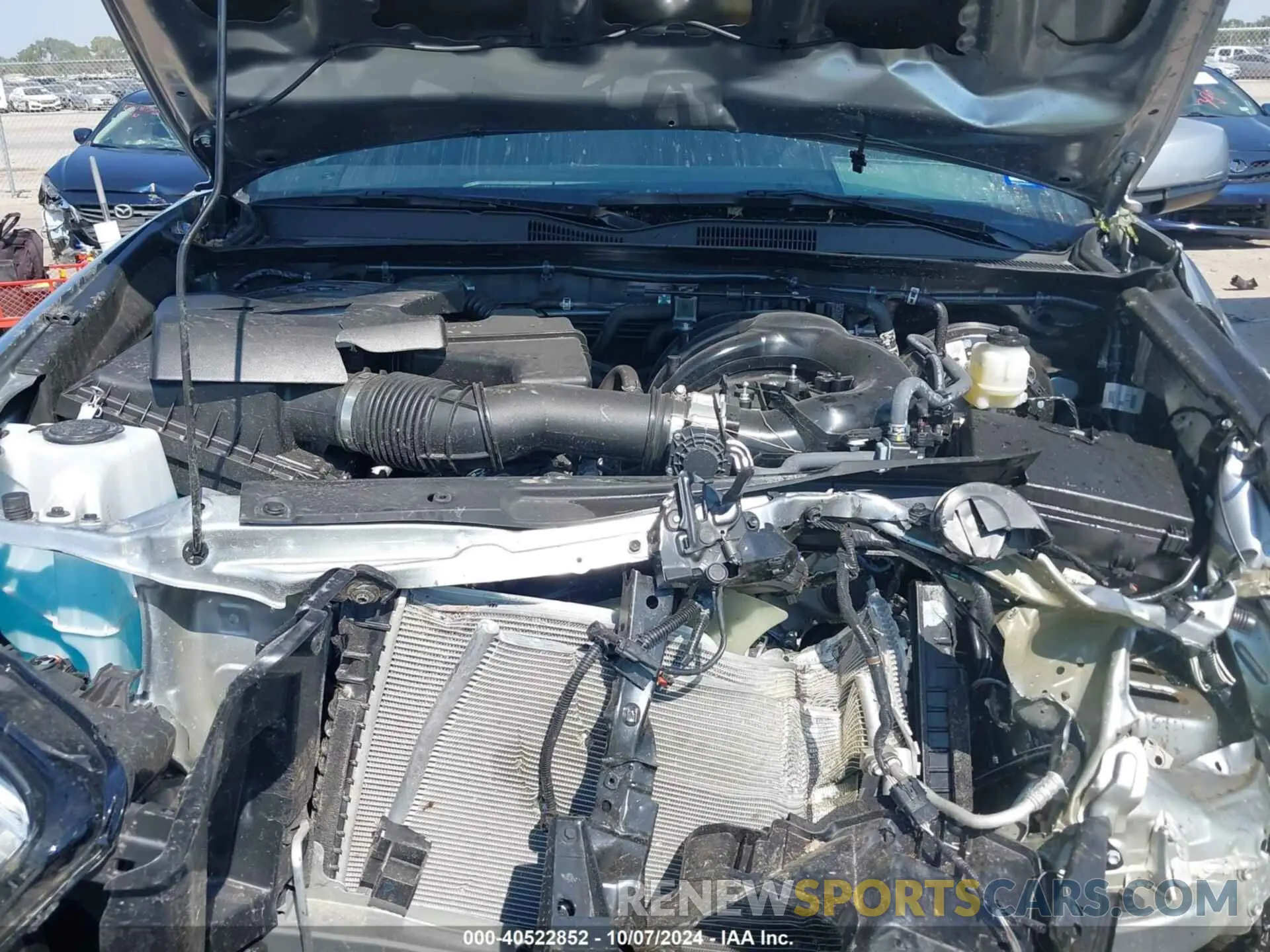 10 Photograph of a damaged car 3TMAZ5CN2PM218835 TOYOTA TACOMA 2023