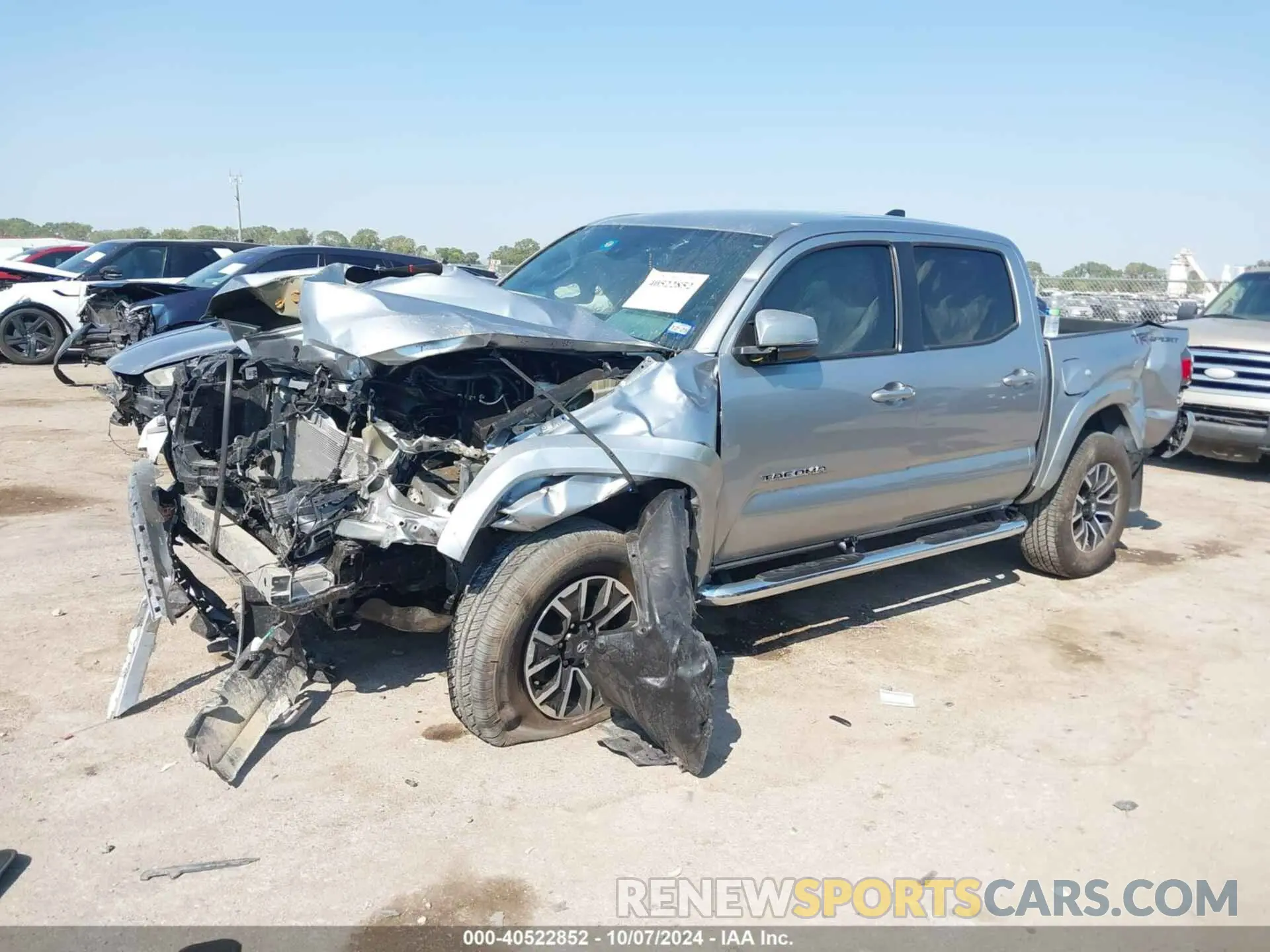 2 Photograph of a damaged car 3TMAZ5CN2PM218835 TOYOTA TACOMA 2023