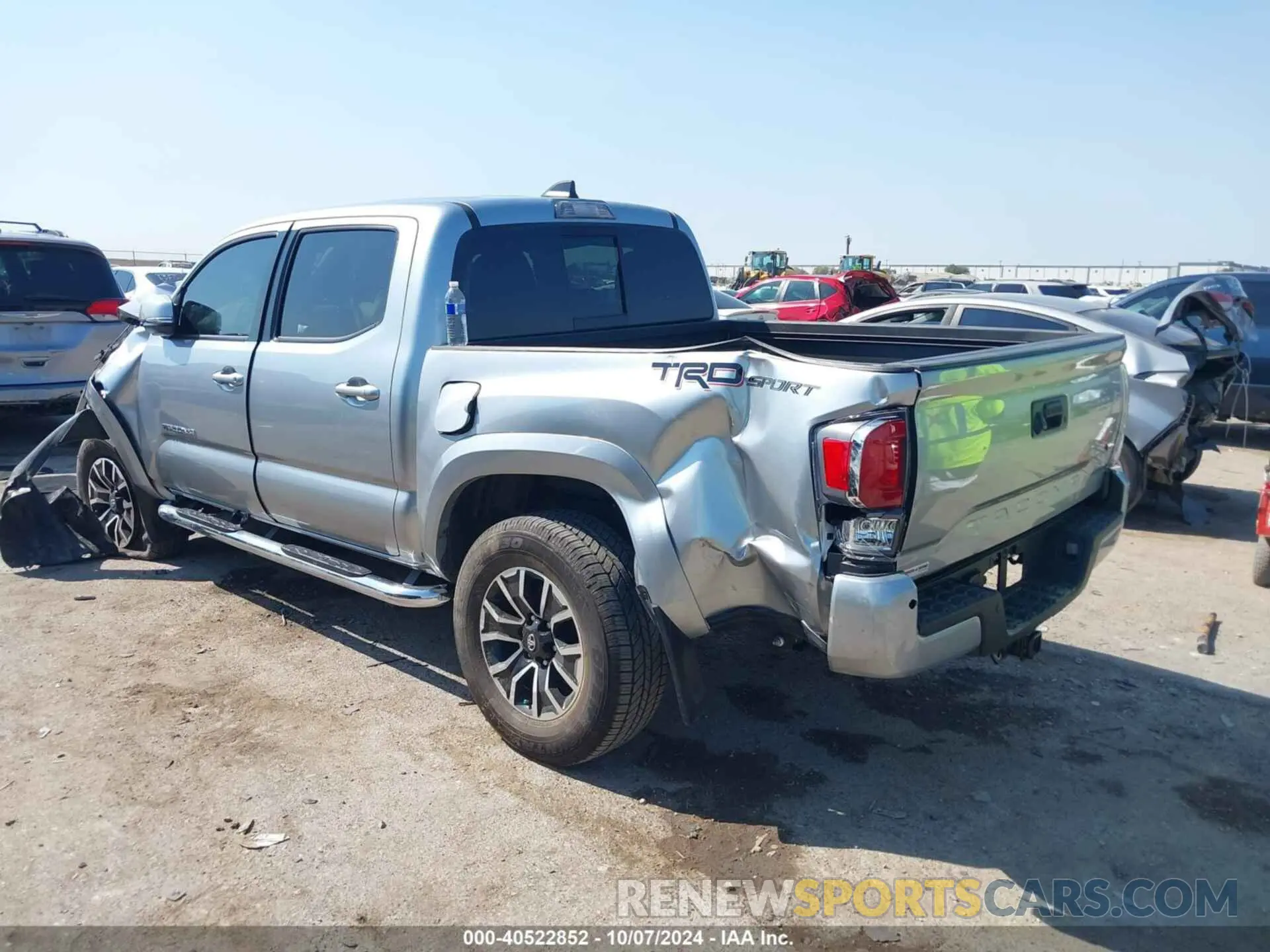 3 Photograph of a damaged car 3TMAZ5CN2PM218835 TOYOTA TACOMA 2023
