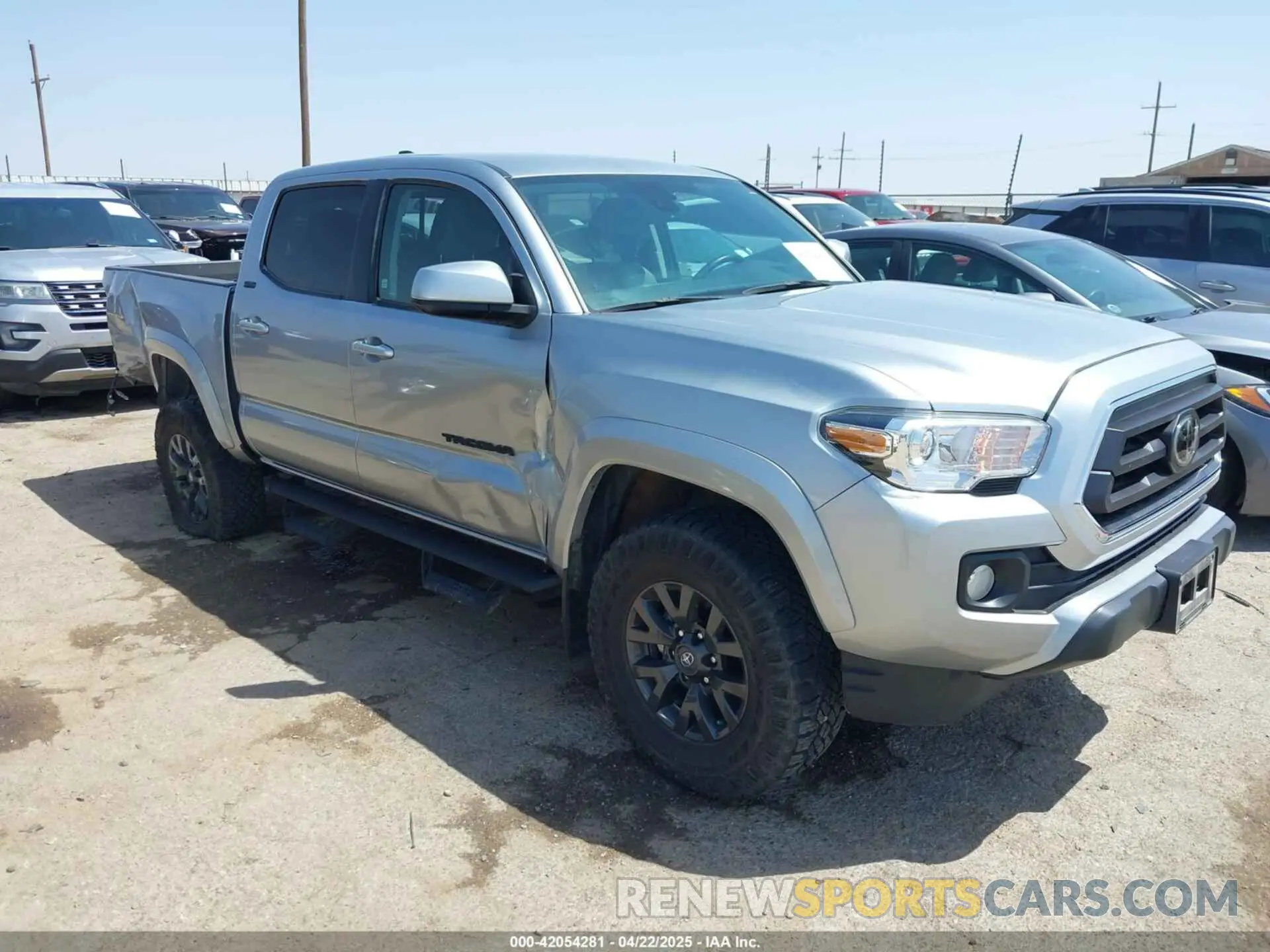 1 Photograph of a damaged car 3TMAZ5CN3PM207519 TOYOTA TACOMA 2023