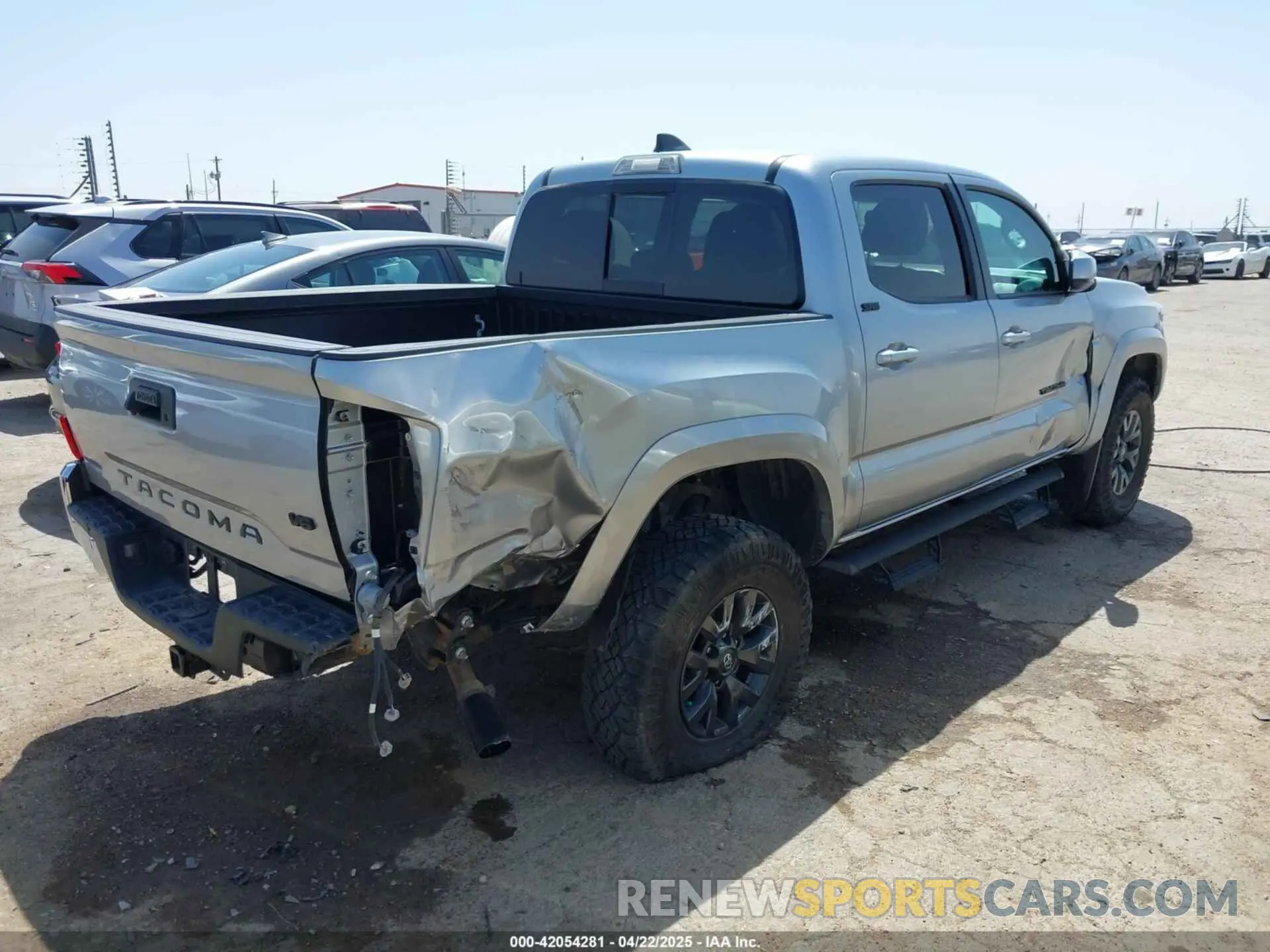 4 Photograph of a damaged car 3TMAZ5CN3PM207519 TOYOTA TACOMA 2023
