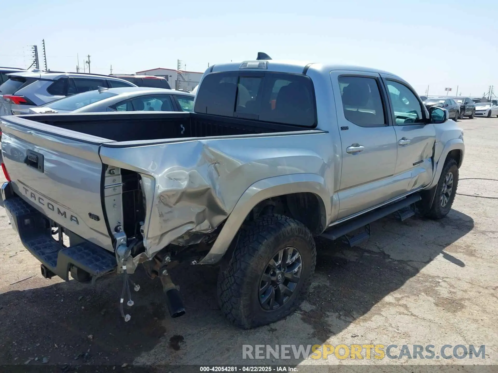6 Photograph of a damaged car 3TMAZ5CN3PM207519 TOYOTA TACOMA 2023