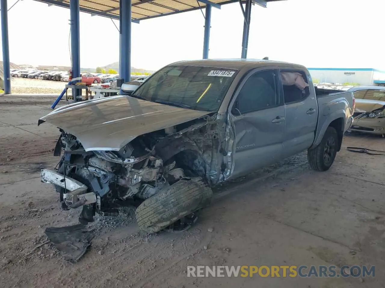 1 Photograph of a damaged car 3TMAZ5CN3PM207987 TOYOTA TACOMA 2023