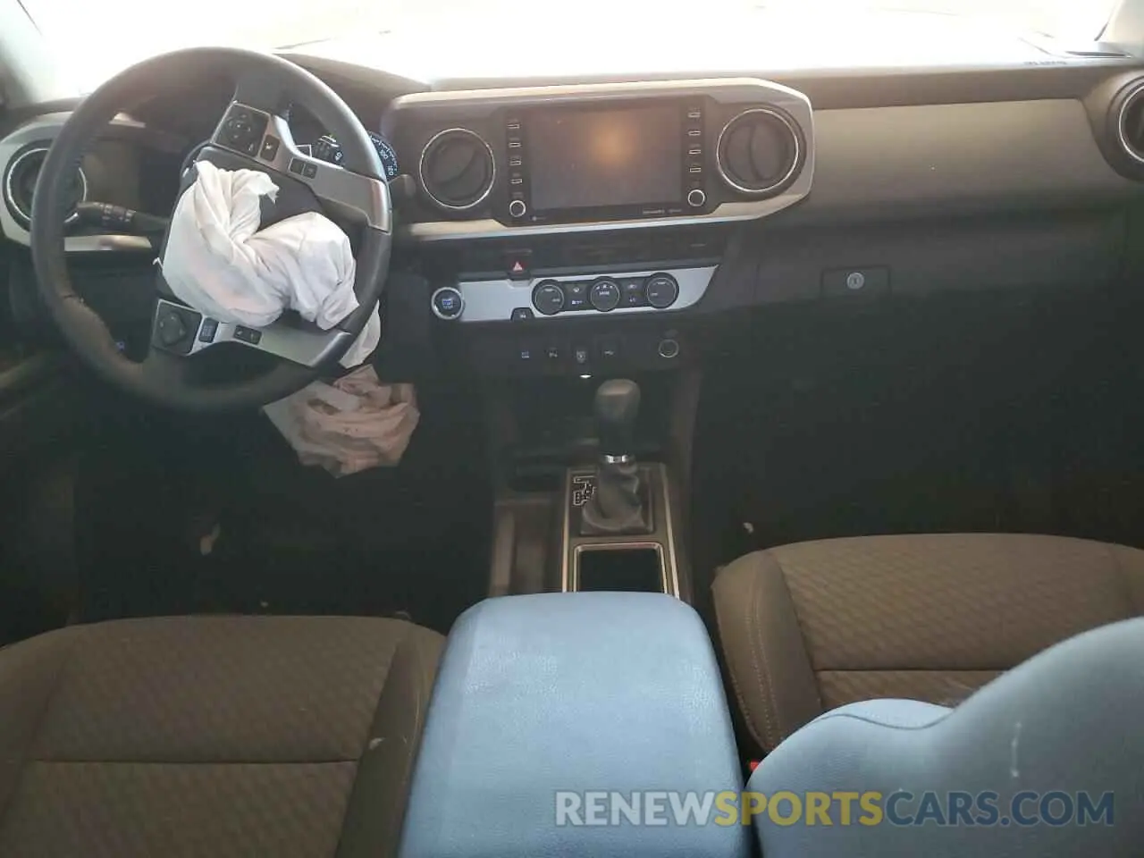 8 Photograph of a damaged car 3TMAZ5CN3PM207987 TOYOTA TACOMA 2023