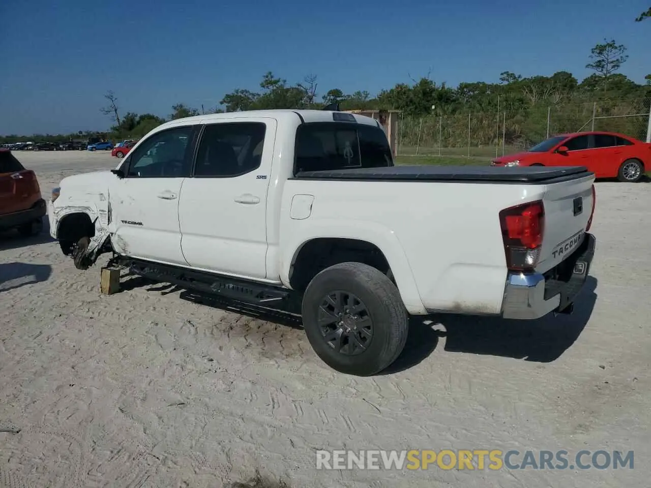 2 Photograph of a damaged car 3TMAZ5CN3PM212056 TOYOTA TACOMA 2023