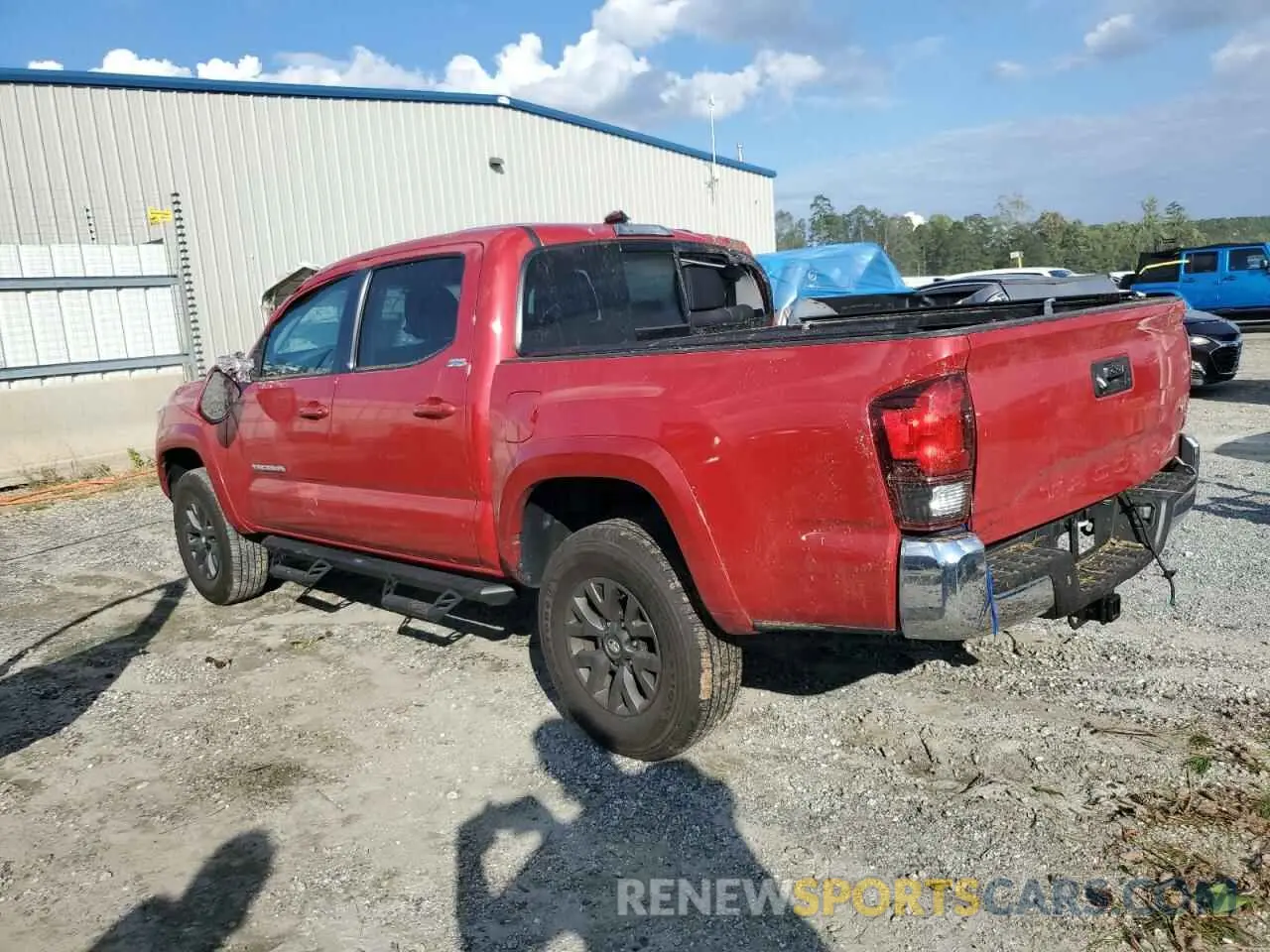 2 Photograph of a damaged car 3TMAZ5CN3PM212896 TOYOTA TACOMA 2023