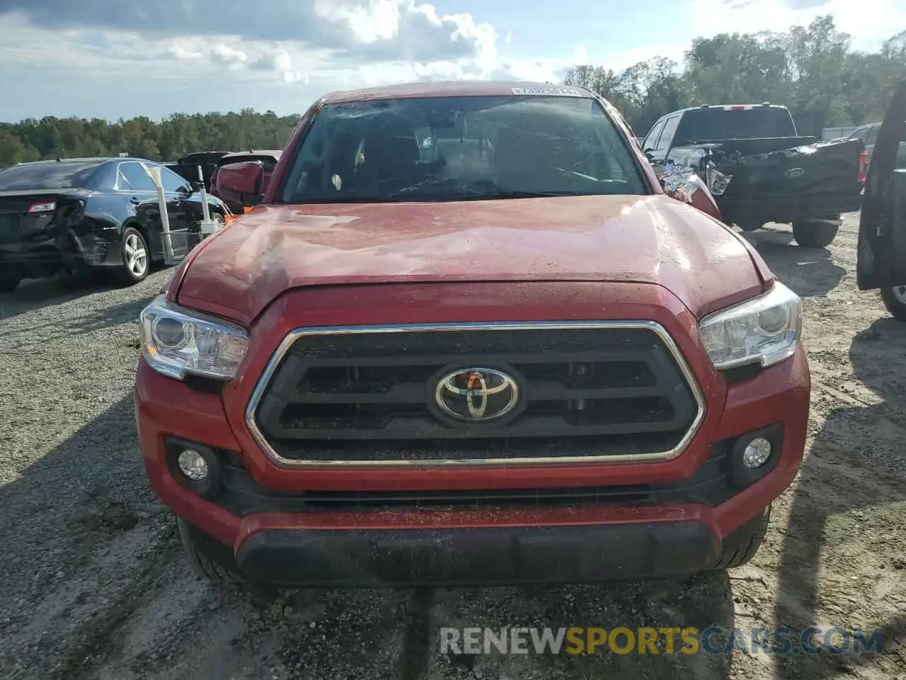 5 Photograph of a damaged car 3TMAZ5CN3PM212896 TOYOTA TACOMA 2023
