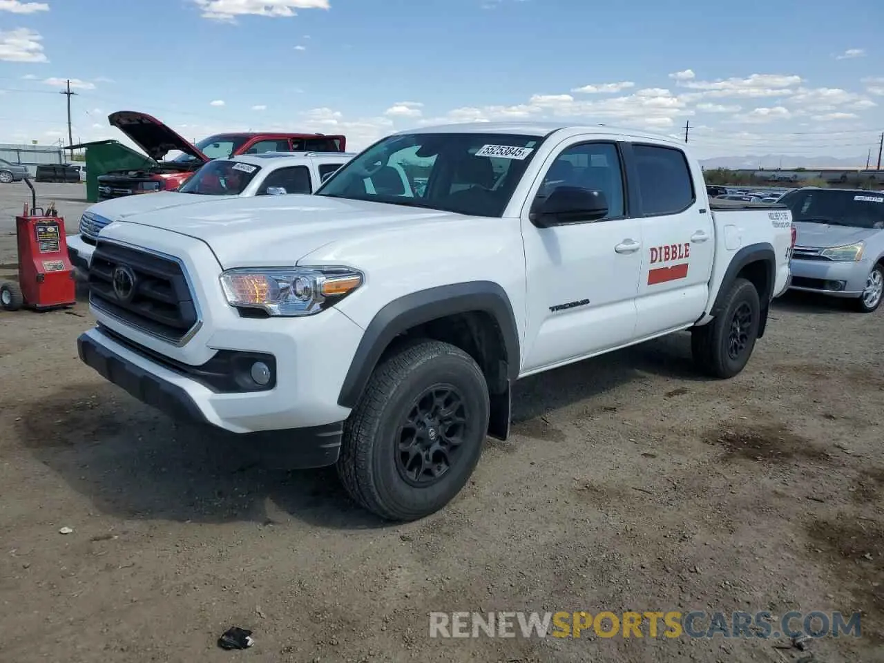 1 Photograph of a damaged car 3TMAZ5CN3PM219718 TOYOTA TACOMA 2023