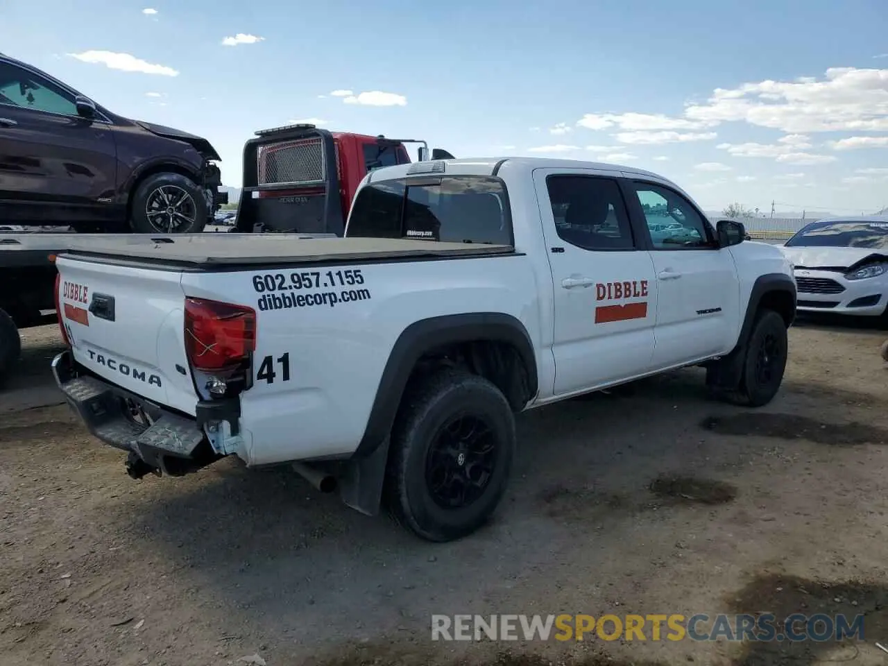 3 Photograph of a damaged car 3TMAZ5CN3PM219718 TOYOTA TACOMA 2023