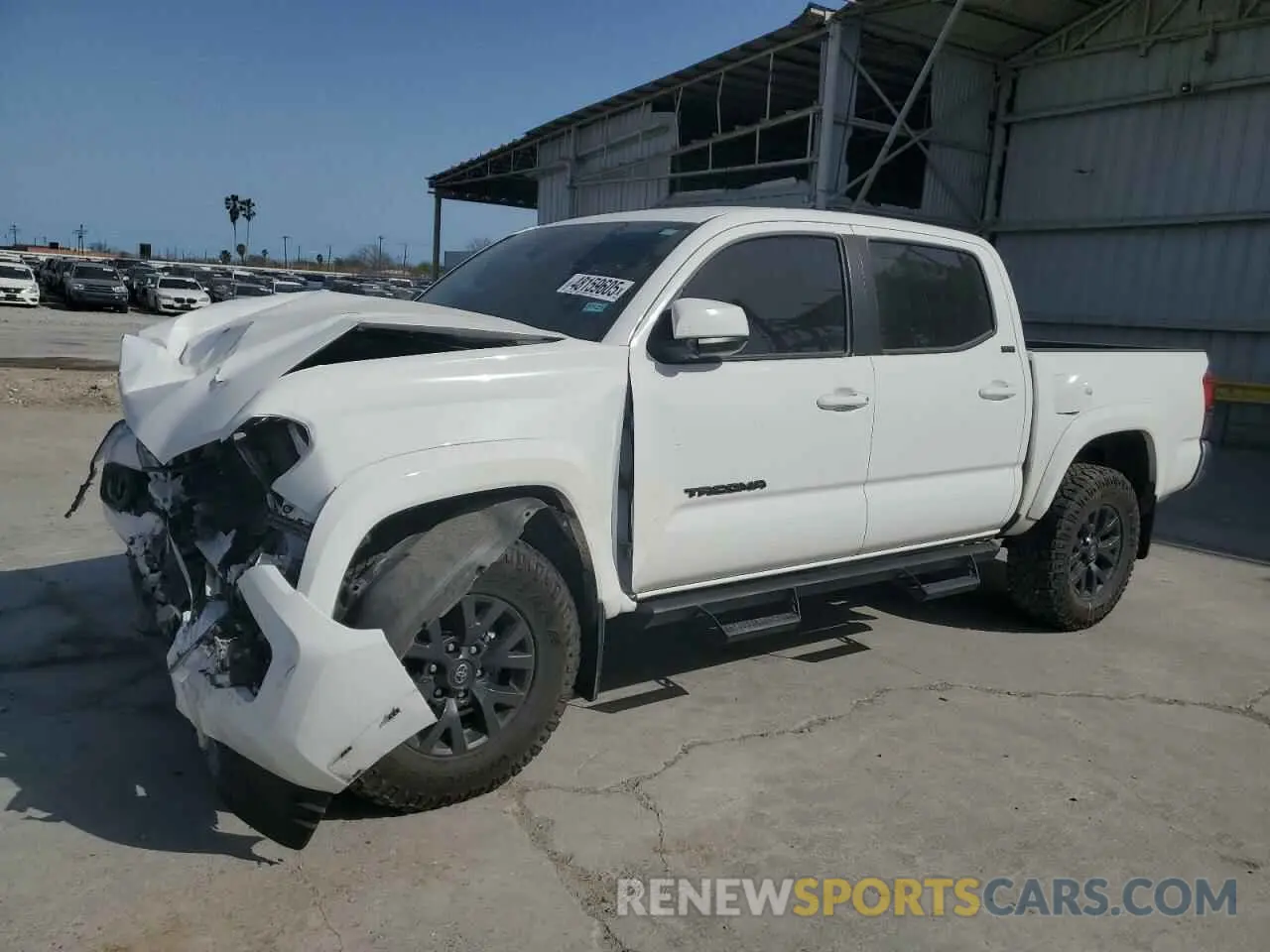 1 Photograph of a damaged car 3TMAZ5CN4PM208565 TOYOTA TACOMA 2023